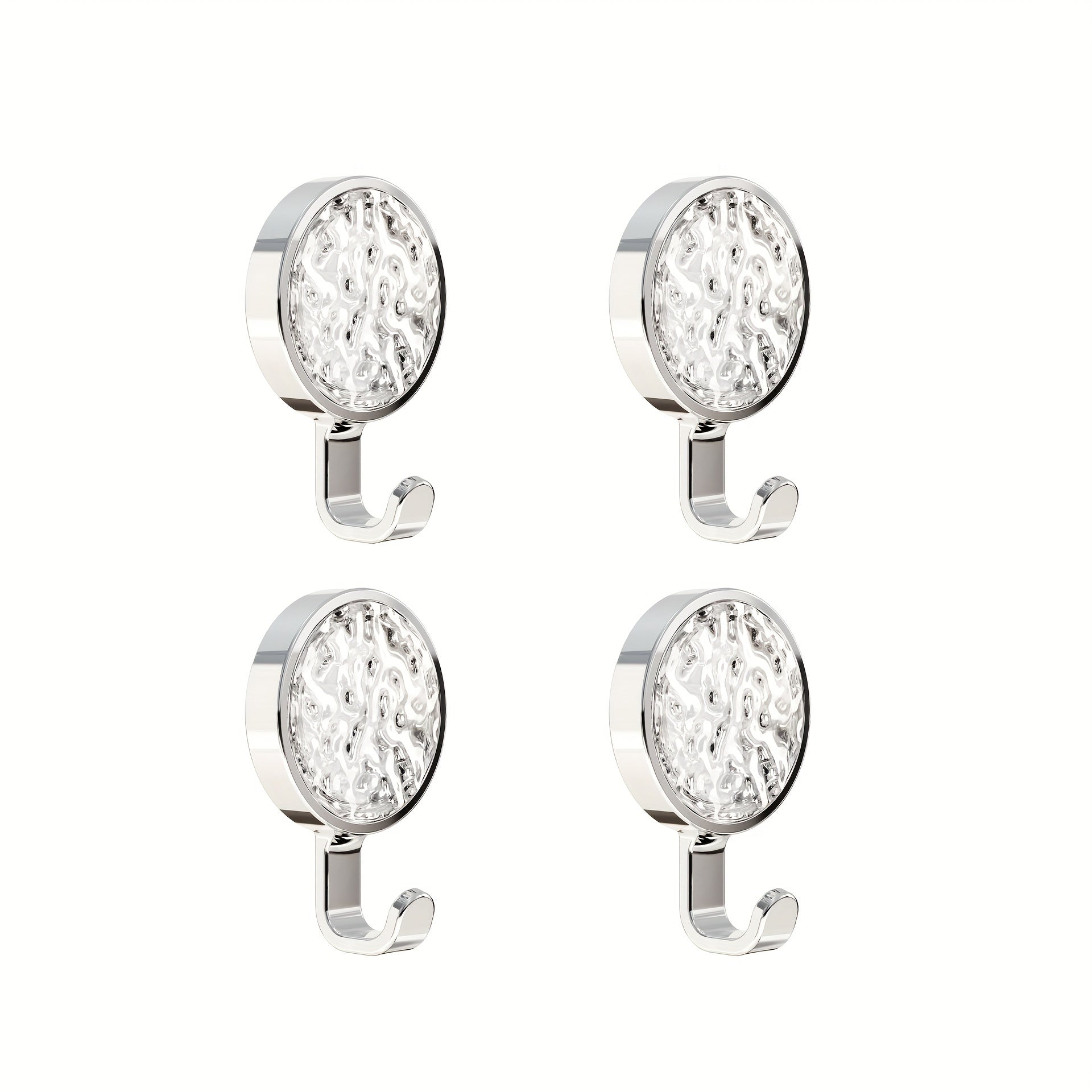 Glacier Pattern Wall Hook Set Seamless Non-perforated Bathroom Door Hanging