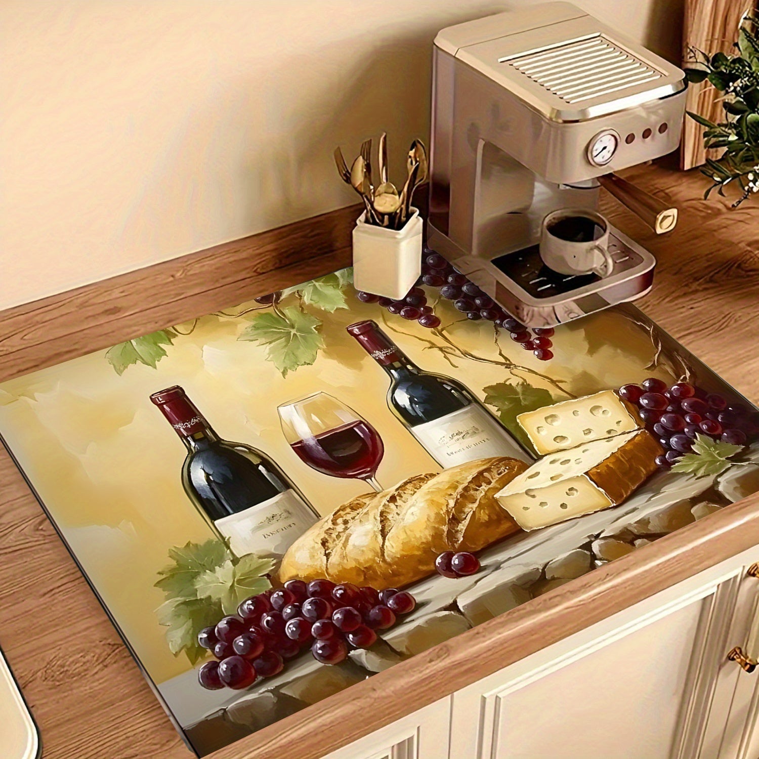 Polyester pechka usti qopqog'i, sirpanishga qarshi, chizishga chidamli, pishirgichlar va texnikalar uchun