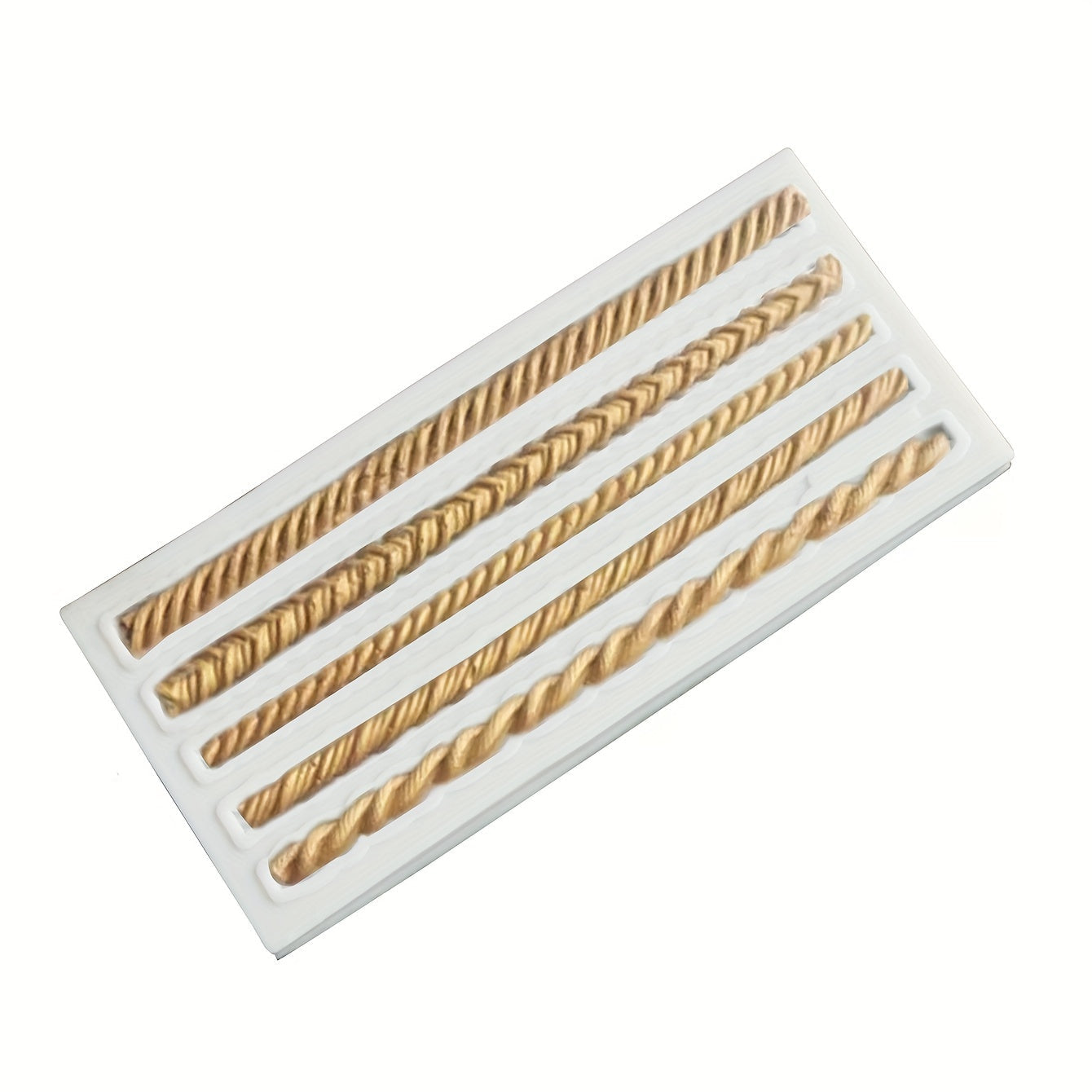 Fried Dough Twist Silicone Mold for Cake Decorating Baking Tools