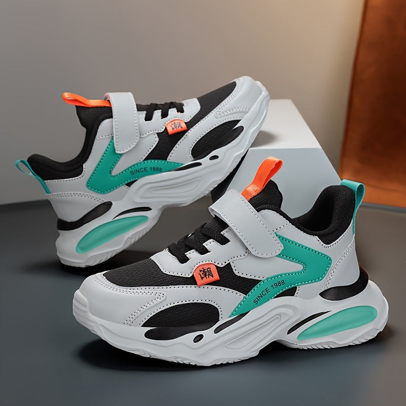 Мужские всесезонные кроссовки с дышащей подкладкой и застежкой на липучке