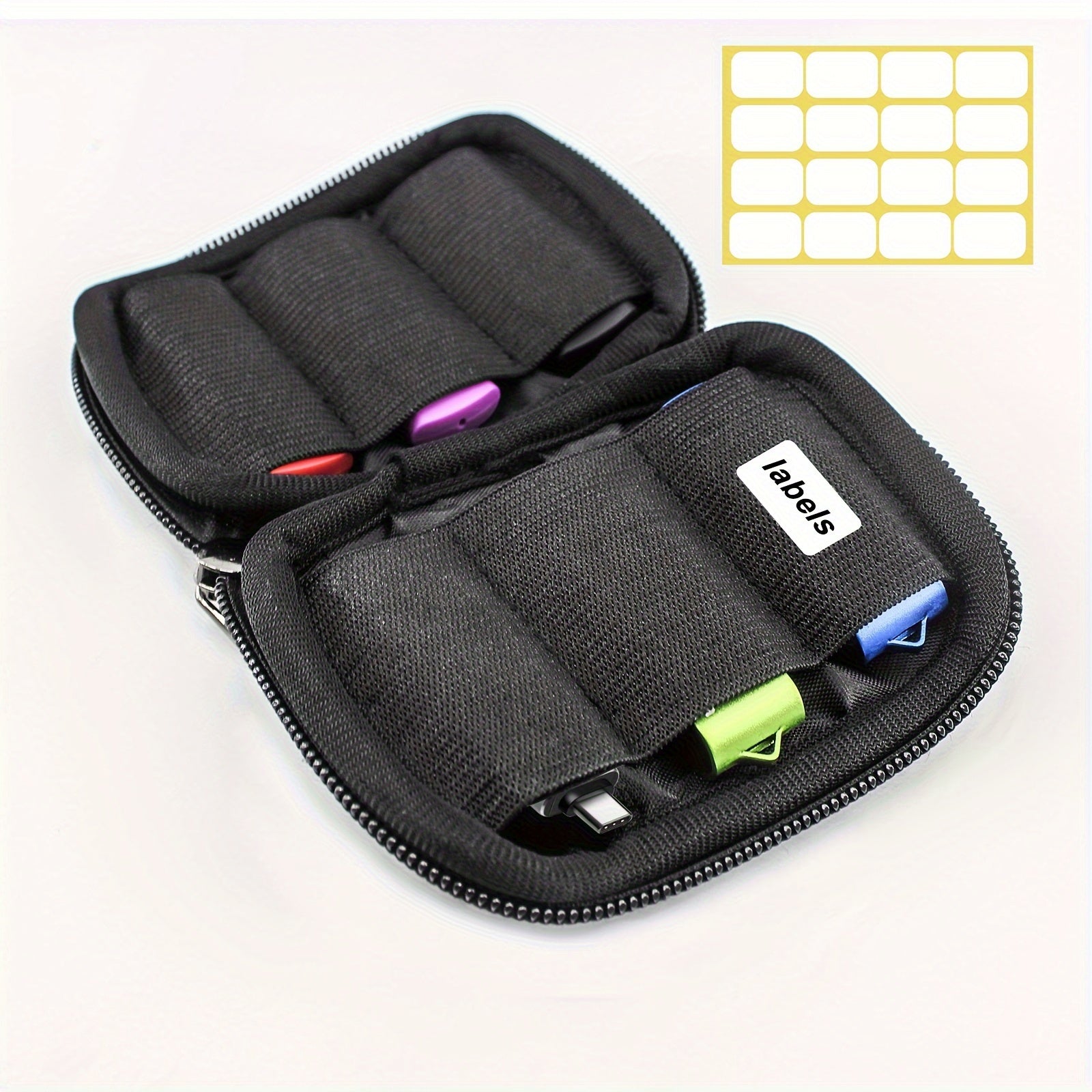 5-Pack USB Flash Drives 4GB/16GB with USB-C Adapters for Android Mac PC Laptops