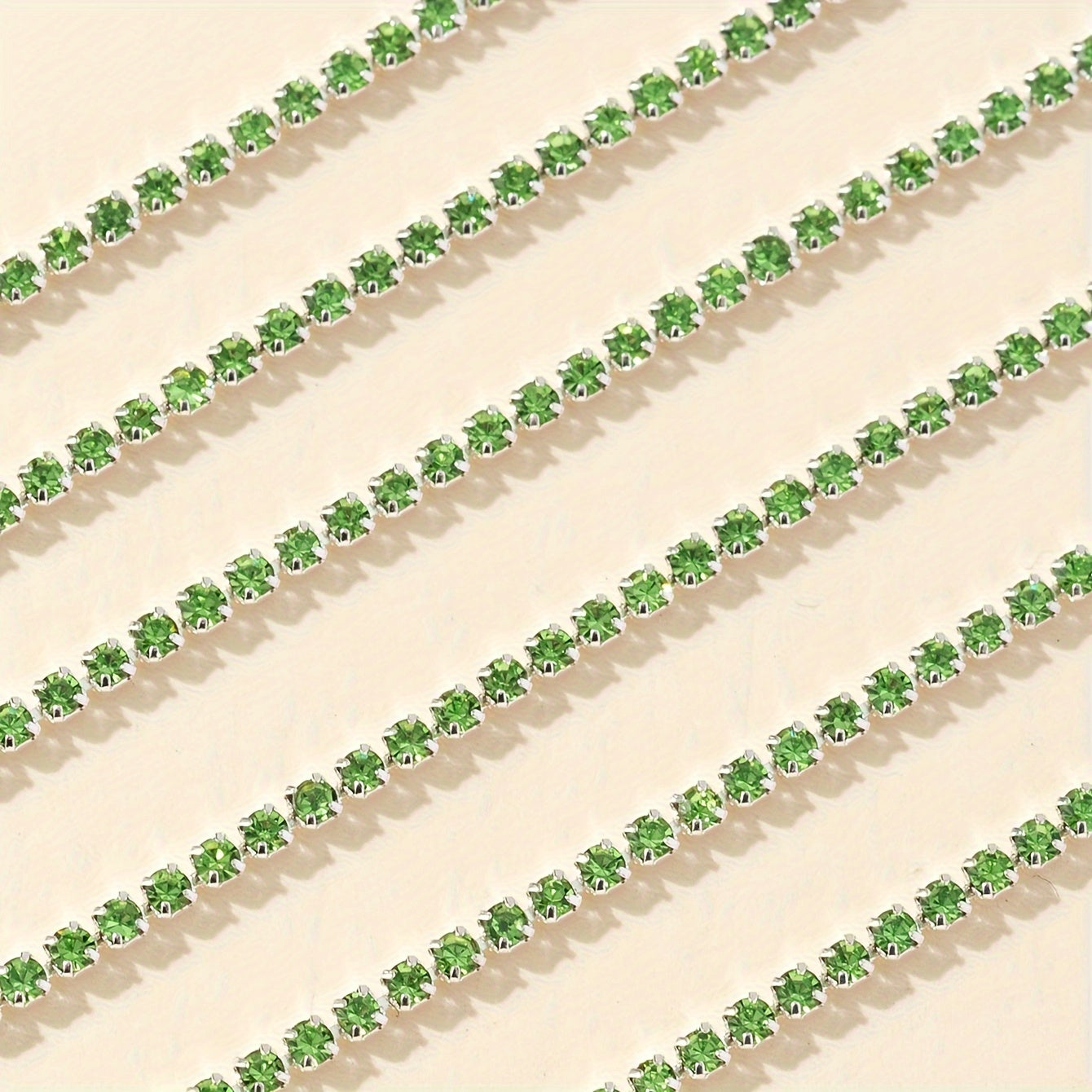 400cm Suv burg'ulash zanjiri, tirnoq san'ati uchun, super chaqnashli, professional foydalanish