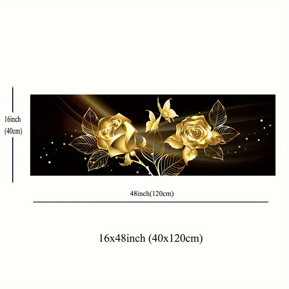 Unframed Canvas Wall Art Floral Modern Art for Home Office Decor