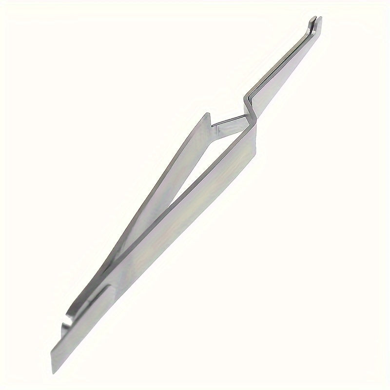 Stainless Steel Tweezers for Bonding Sawtooth Brackets