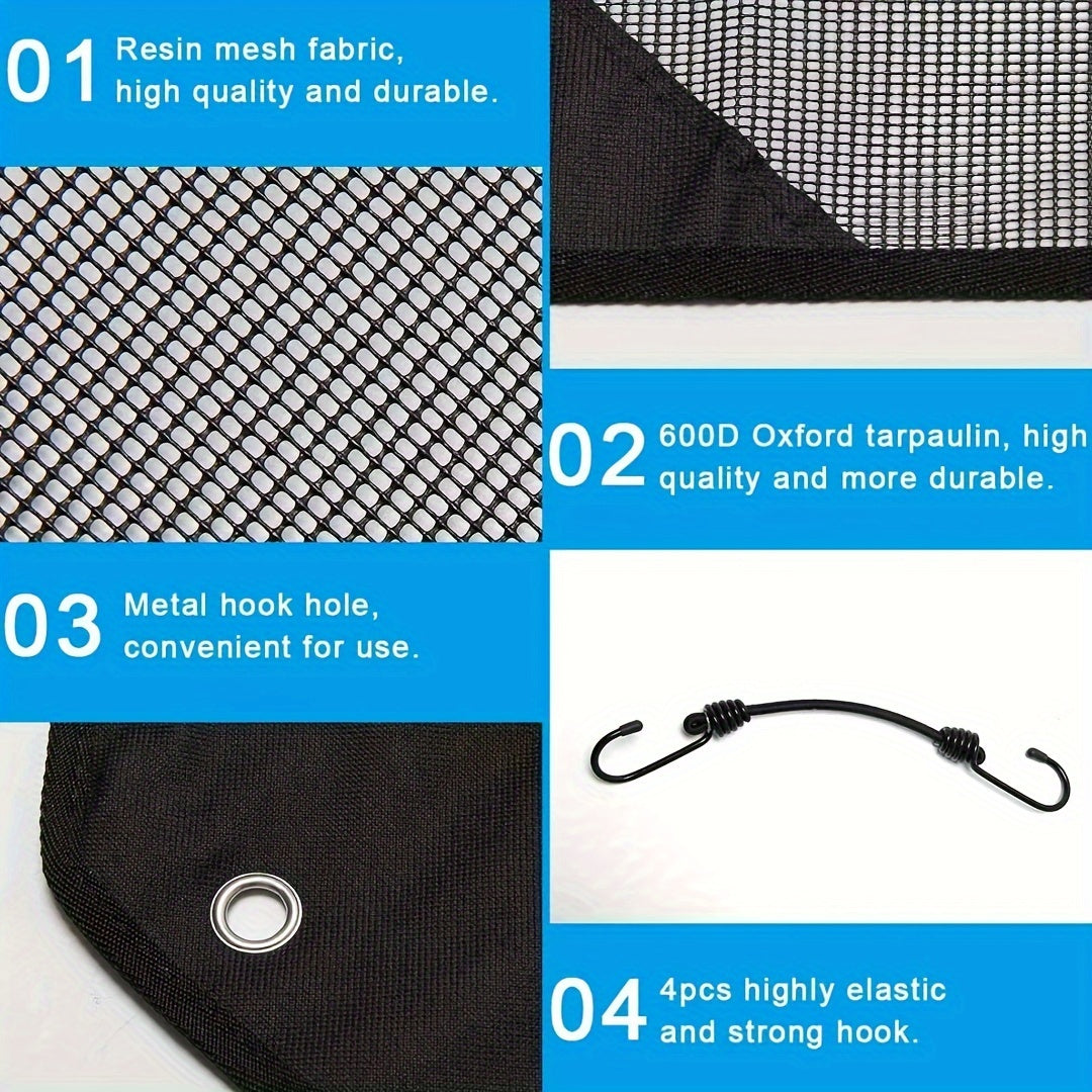 Universal Mesh Cover for Central AC Units Waterproof Outdoor Winter Shield Large