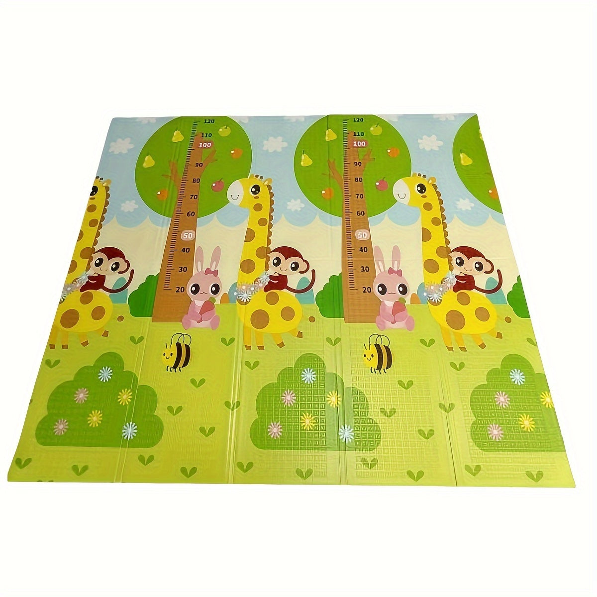 Large Waterproof Double-Sided Baby Play Mat for Crawling 200cm x 180cm