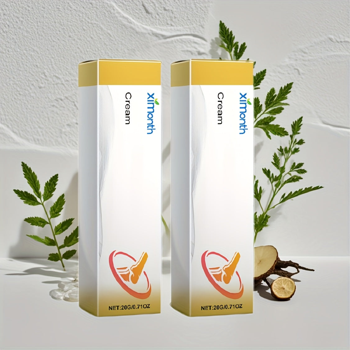 Bálsamo de manos y pies con gluconamina, ginseng y extracto de regaliz para la nutrición