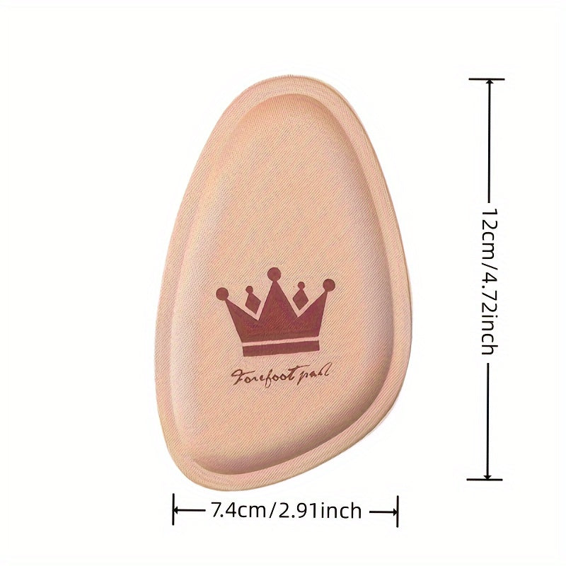 Women's Front Foot Cushions Set of 4 Non-Slip Breathable Sweat-Absorbent Medium Size