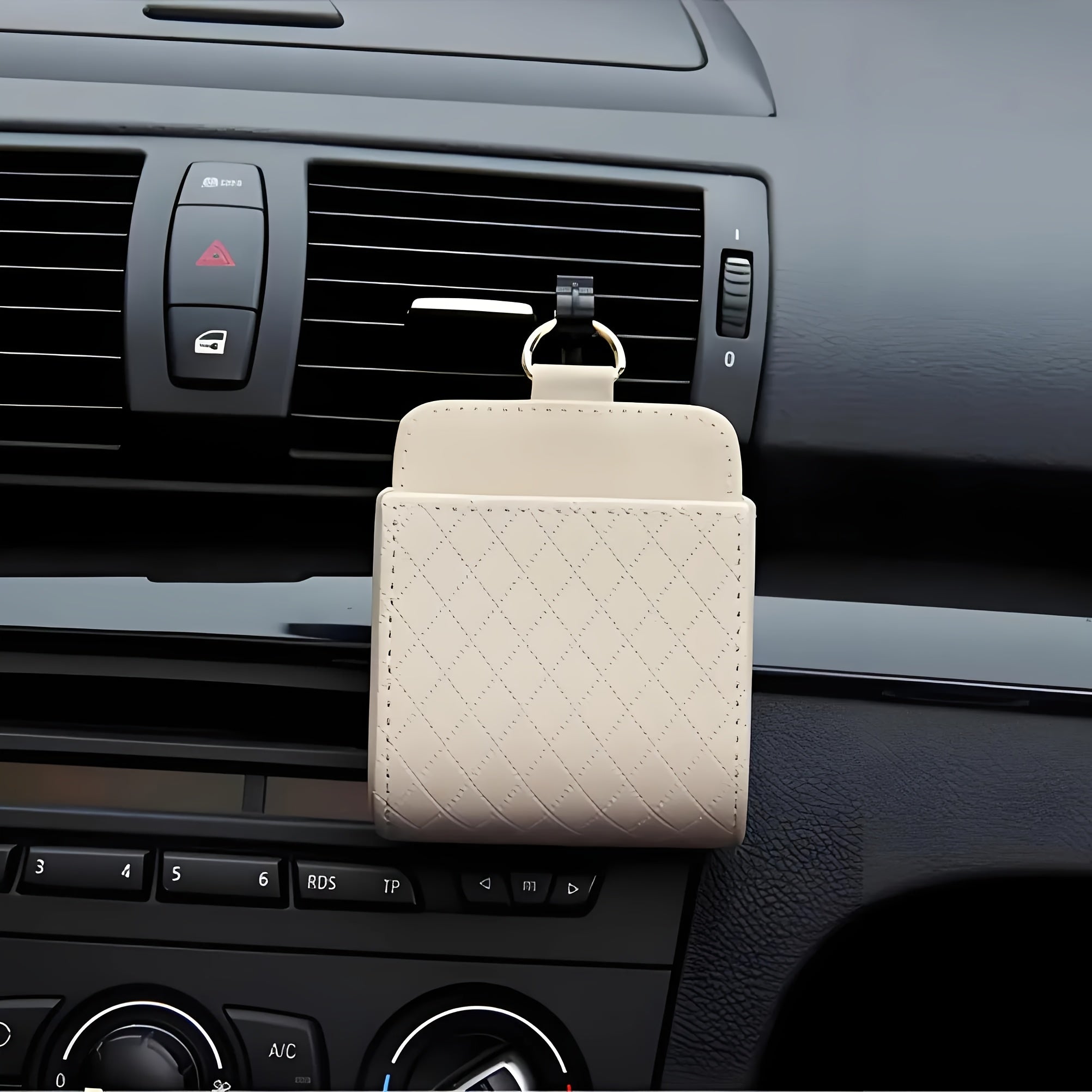 Universal avtomobil saqlash qutisi havo chiqishi telefon ushlagichi tashkilotchisi