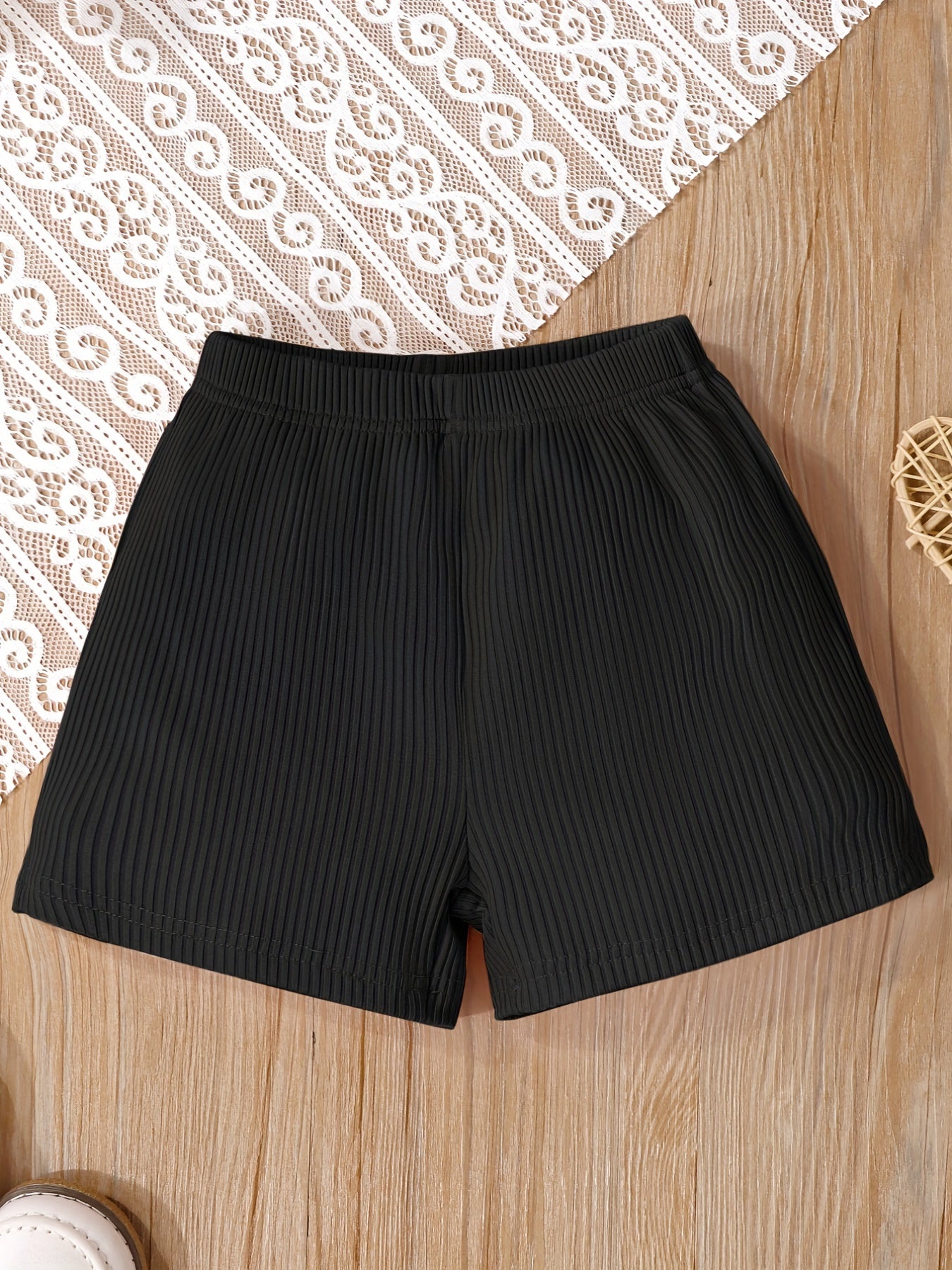 Toddler Girls Summer Outfit 2-Piece Set Camisole Top and Shorts Alphabet Pattern