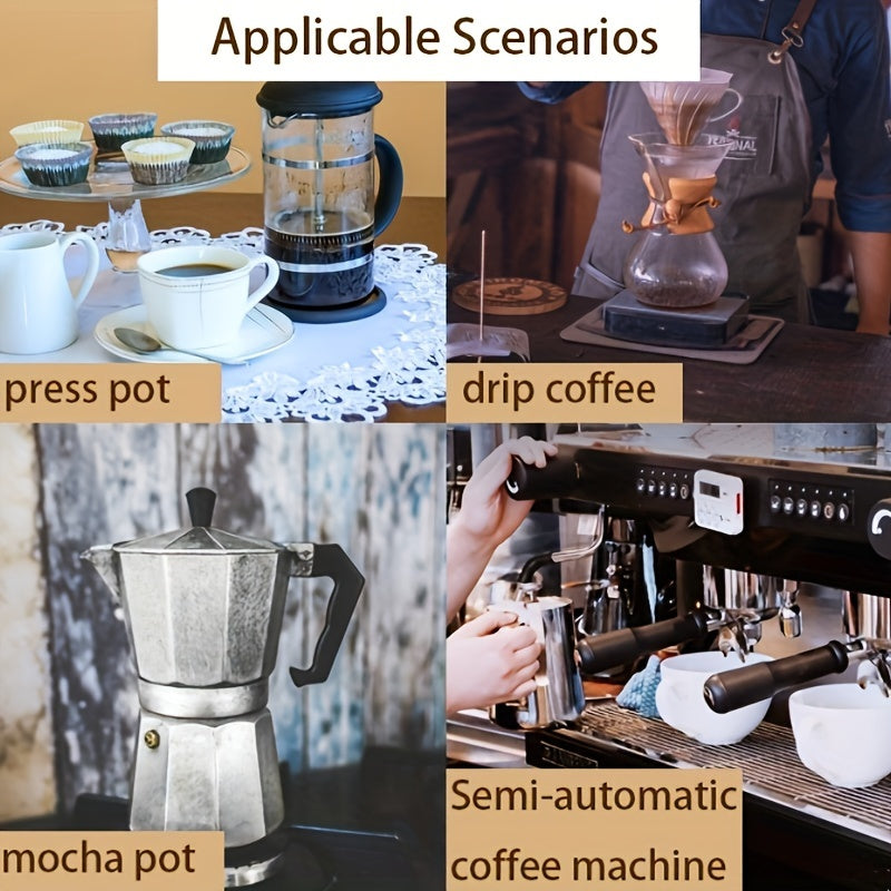 Coffee Knock Box Stainless Steel Straight Shape Waste Bin with Removable Bar