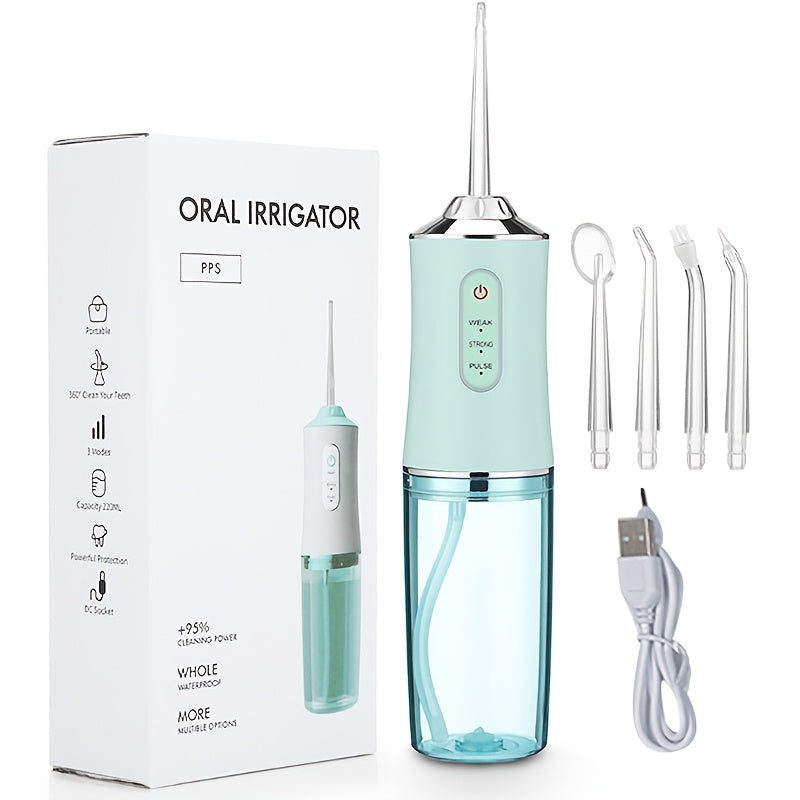 Electric Dental Flosser Tartar Remover Teeth Cleaner Oral Scaler