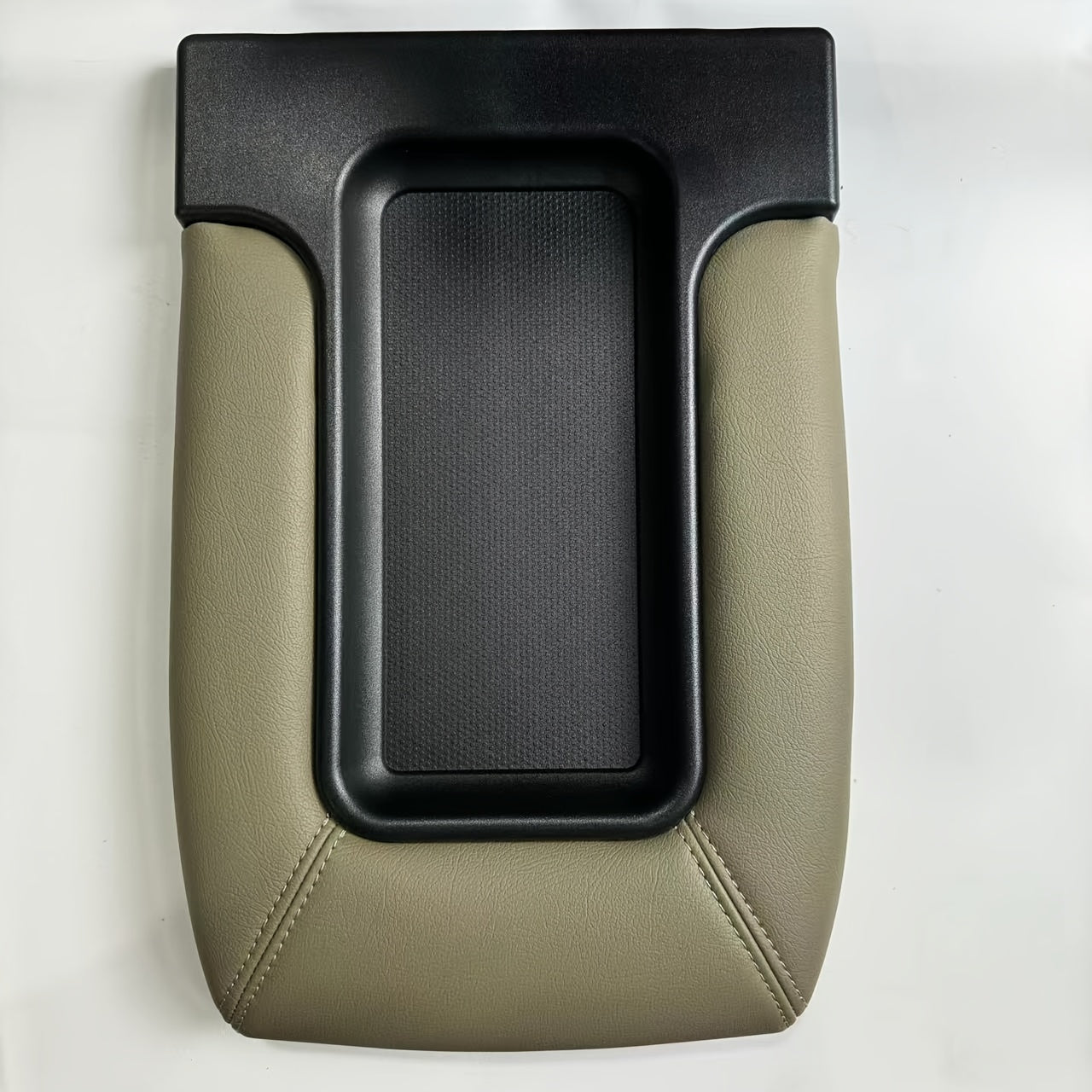 Vehicle Armrest Cover for Silverado Tahoe Avalanche Suburban Sierra Yukon Escalade Black Leather