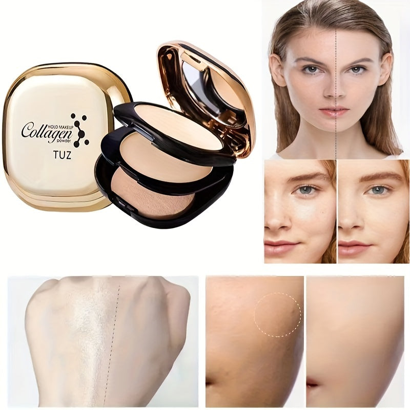 Dual-Layer Powder Foundation Full Coverage All Skin Types 0231