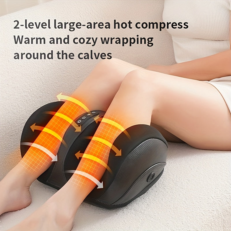 USB zaryadlash bilan uy oyoq massajchisi, issiq akupressura massajlari va aylantiruvchi harakatlar uchun mo'ljallangan. Balandliklar, oyoqlar, oyoq va qo'llar uchun ideal. Ota-onalar va keksa insonlar uchun mukammal sovg'a.