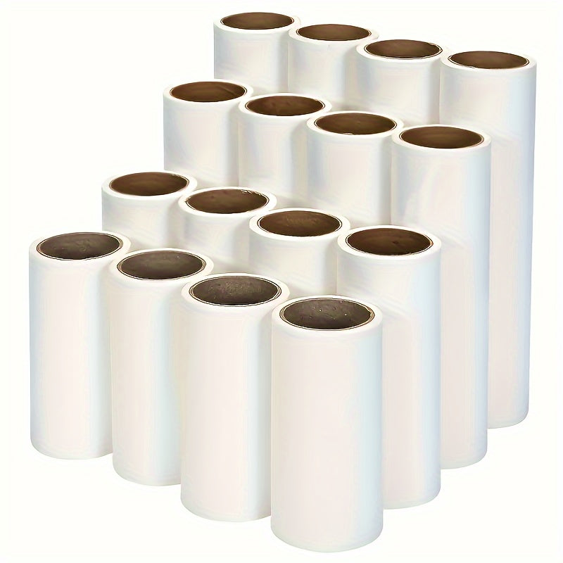 5-Piece Manual Lint Remover Kit with Sticky Sheets for Clothes and Carpet