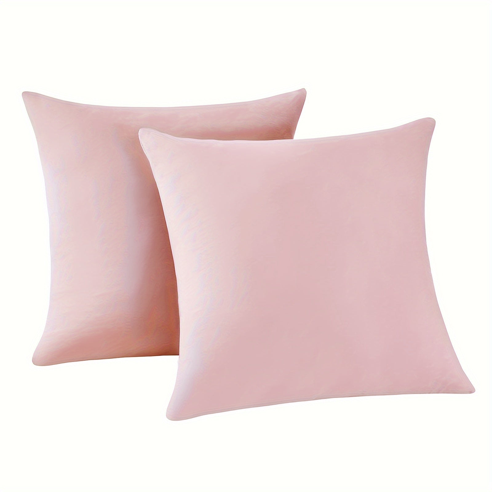 Two Pack Brushed Cloth Pillowcases 90gsm Soft Durable Bedding Set