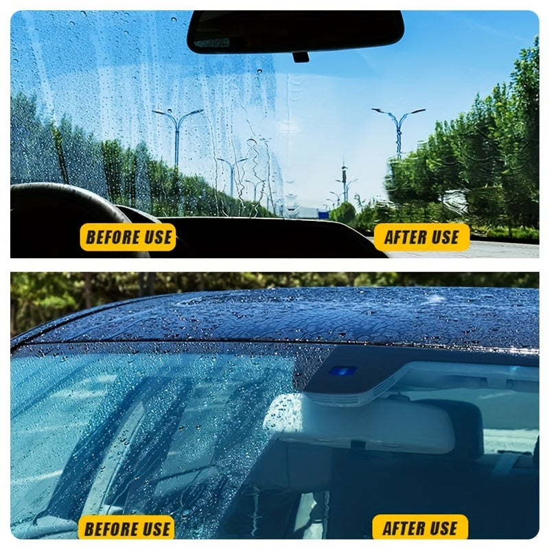 Car Glass Cleaning Oil Film Remover Heavy Spot Cleaner Degreaser Rainproof Anti-fog