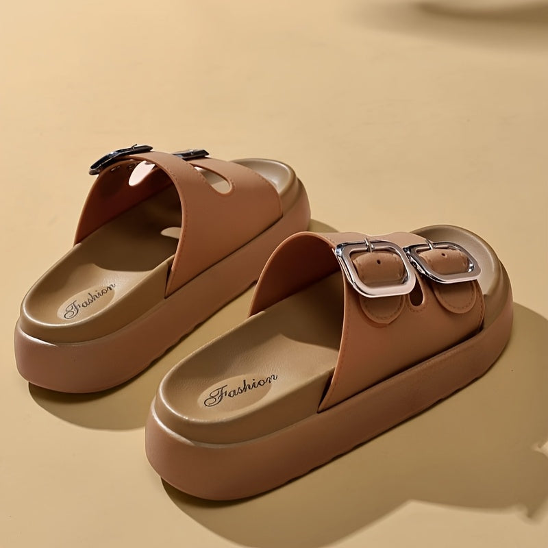 Women's Summer Slip-On Slippers Flat-Bottom Loafers Anti-slip Breathable