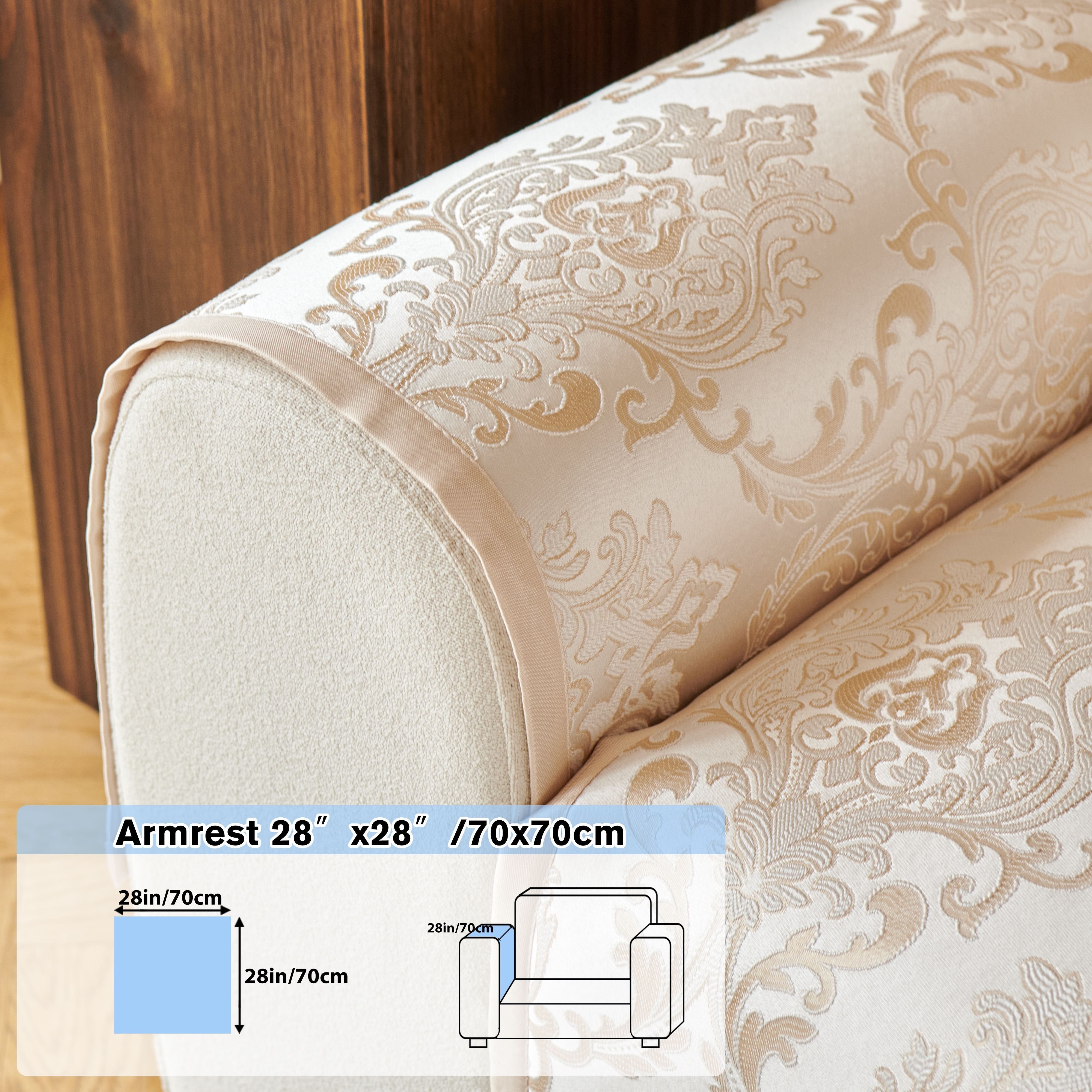 Серый цветочный чехол на диван для 1-4 мест, безопасный для домашних животных, нескользящий, моющийся в машине, из шенилла жаккарда, современный