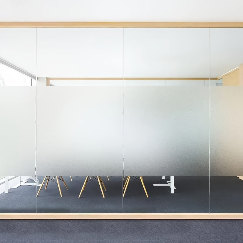 7Mil Frosted PVC Glass Window Film Sun Blocking Electrostatic Privacy Sticker