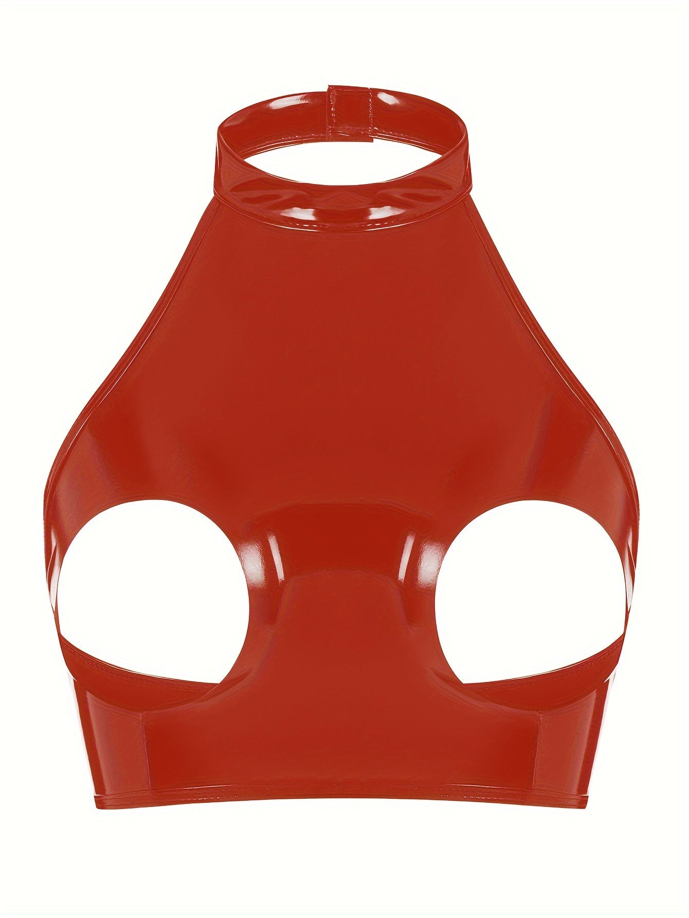 Women's Luminous Hollow Neckline Blouse Top Stylish Casual Wear