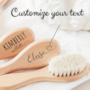 Personalized Baby Comb with Engraved Name, Newborn Keepsake, Shower Gift