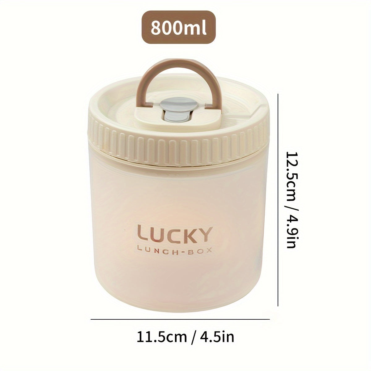 Round Transparent Plastic Food Storage Container for Fruit Salads Microwave Safe Leak-Proof