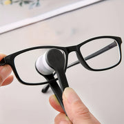 Eyeglasses Cleaning Brush Portable Microfiber Wipe Cleaner Accessories