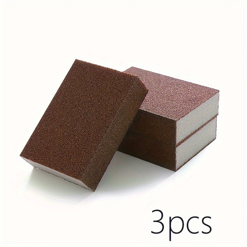 Set of 5 Cleaning Sponges Nano Dish Scrubbers Kitchen Scouring Pads Durable Polyurethane