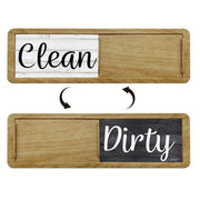 Dishwasher Magnet Indicator Durable Clean Dirty Sign Kitchen Accessory