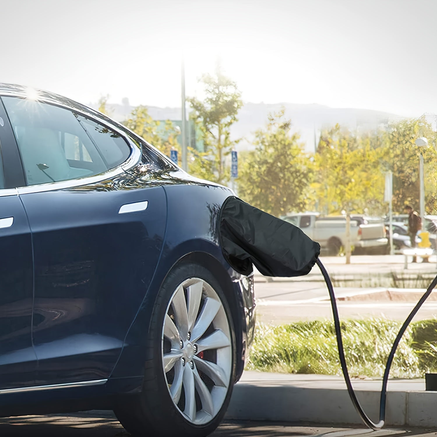 Заглушка порта зарядного устройства для электромобиля водонепроницаемая наружная магнитная изоляция