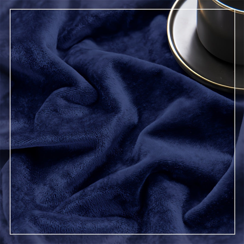 Pair of 2 Crushed Velvet Curtains with Heat and Sound Insulation for Living Room Bedroom Office