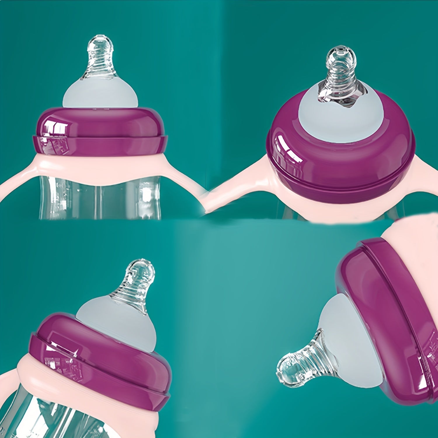 240ml BPA-Free Shatterproof Baby Feeding Bottle Made of PP with High Temperature Resistance