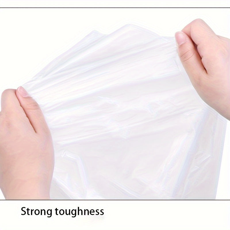 6pcs PE Material Air Conditioner Cleaning Cover Large Capacity Transparent Water Collection Bag