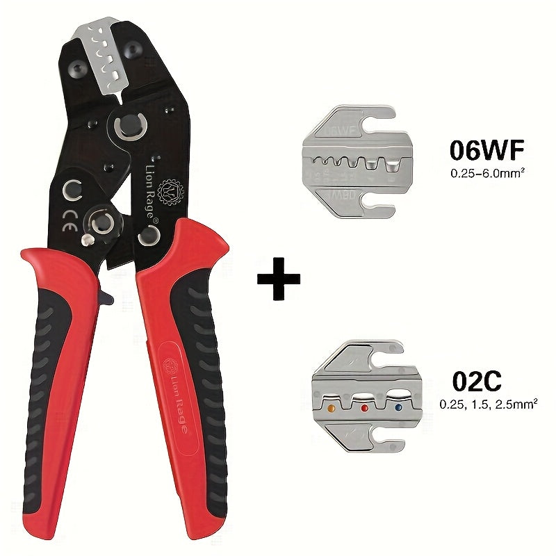 Terminal klamp va ulanishlar uchun ko‘p tishli qisqichli crimping asboblar to‘plami