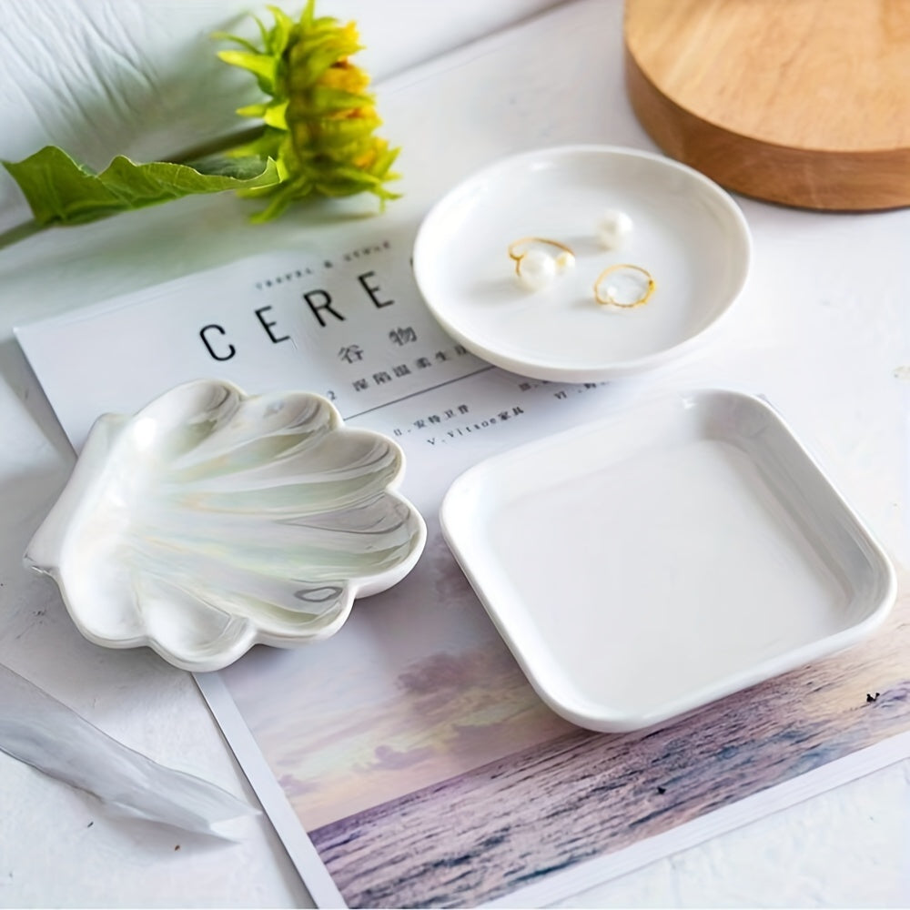 Керамическая подставка для украшений с неровным дизайном для организации аксессуаров, часов, подарок