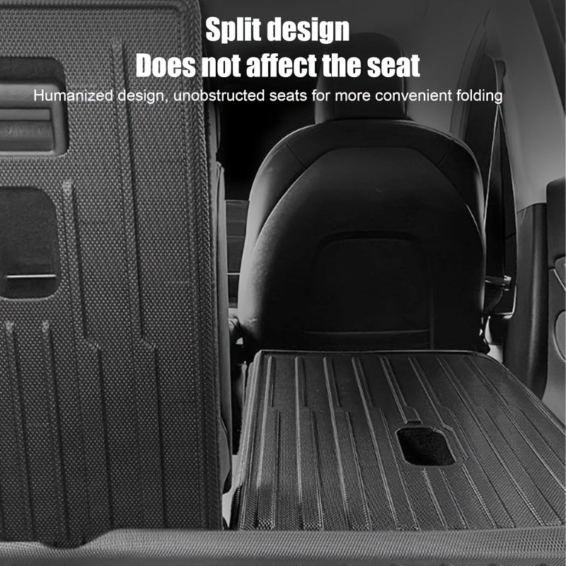 All-Weather TPE Car Rear Seat Back Protector for Second Row