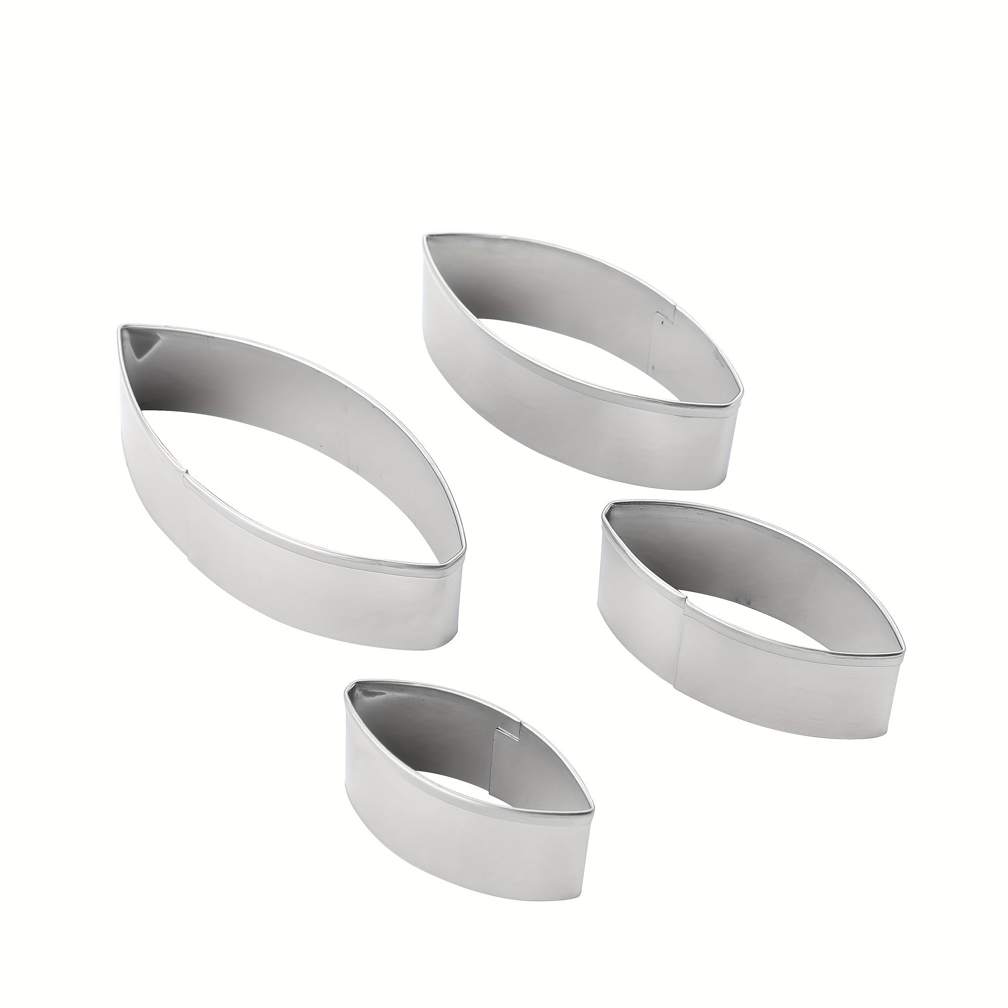 Flower Calyx Fondant Cutters Set Stainless Steel Cookie and Cake Decorating Tools