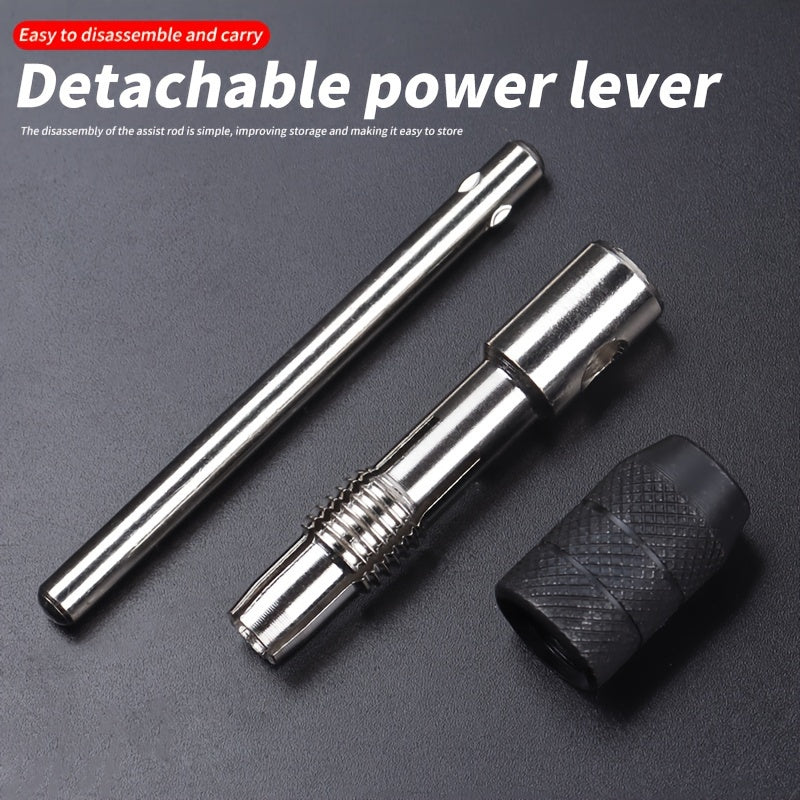 9 ta bo'lakli alloy po'latdan yasalgan qo'lda tishlash to'plami metall, yog'och, plastmassa uchun M3-M12