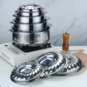 Double Insulation Pot Stainless Steel Kitchen Cookware Durable Heat Resistant