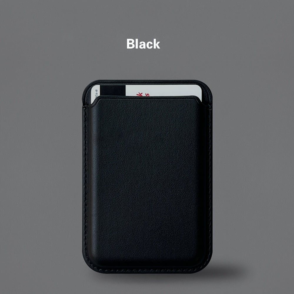 Slim Magnetic Card Holder Wallet for iPhone 16/15/14/13/12 Pro Max No Battery