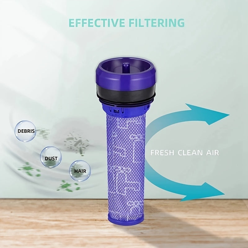 Dyson DC28c, DC33, DC37c, DC39 va DC53 changyutgichlari uchun bitta yuviladigan old filtr havo filtri. Ushbu almashtirish zaxira qismi HEPA asbob aksessuaridir.