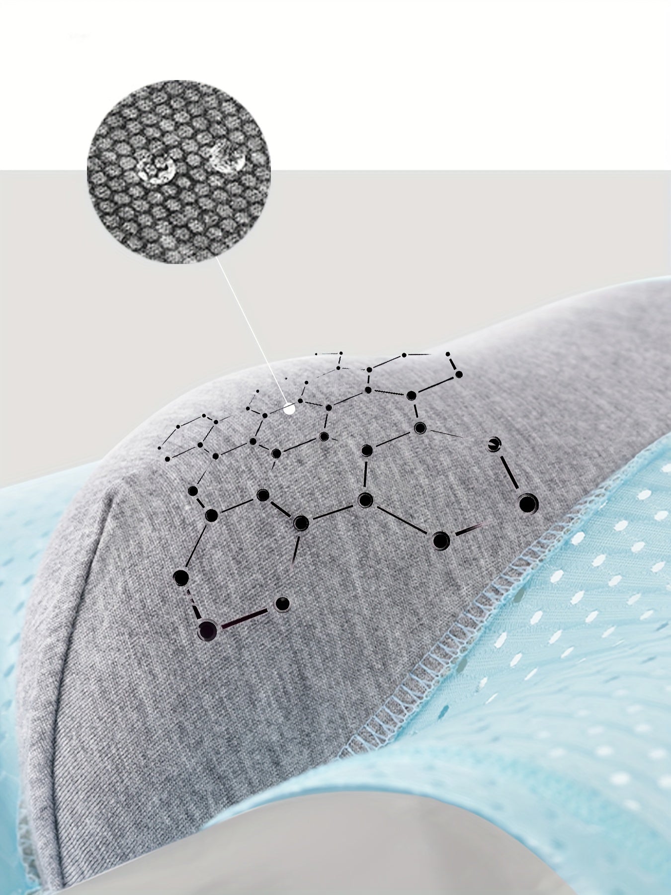 Men's Mesh Boxer Briefs Shortie Solid Color Breathable Polyester Elastane