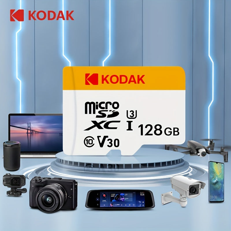 High-Speed Class 10 V30 Micro SDXC Memory Card 32GB 64GB 128GB for Smartphones Cameras Drones Dash Cams