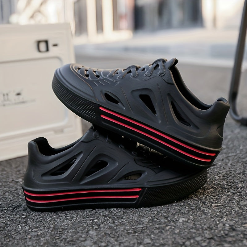 Unisex EVA Clog Sandals Lightweight Summer Beach Shoes Black White