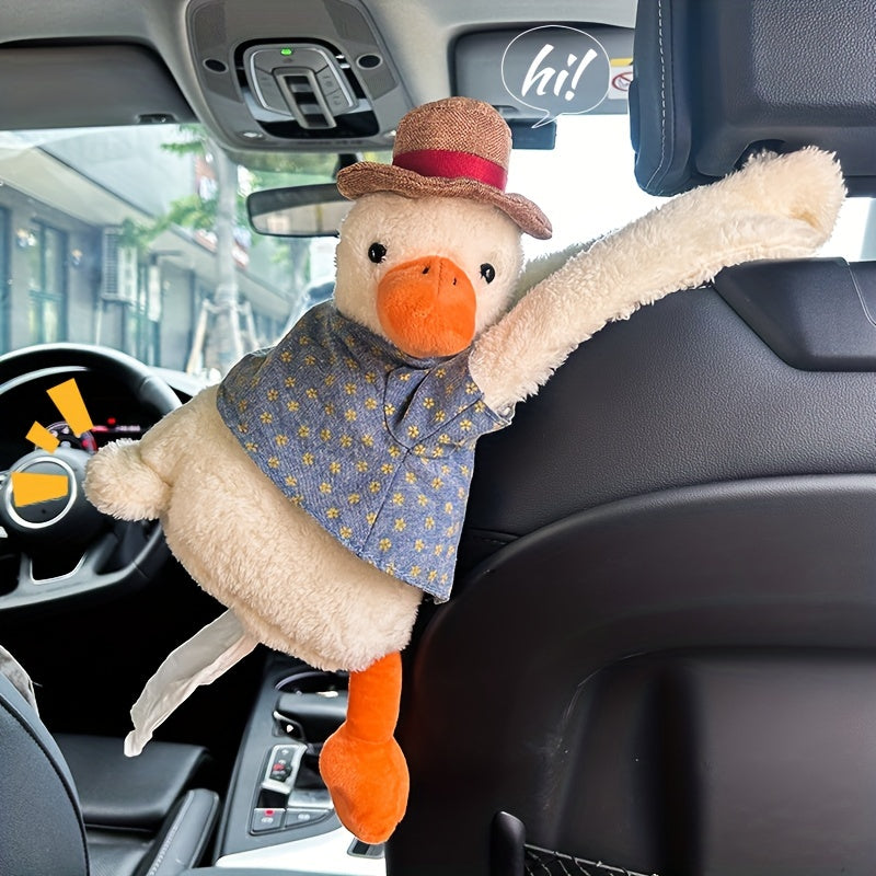 Chiroyli Qargʻa Mashina Tishliq Qutisi Yaratuvchan Avtomobil Ichki Dekori Polyester Tolasi