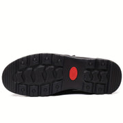 Men's Winter Slip-On Loafers with Fleece Lining and Non-Slip Rubber Sole