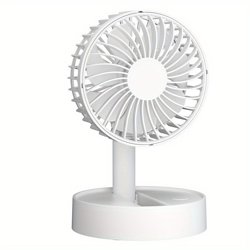 Portable Mini USB Fan, Foldable Handheld, Quiet, for Home and Office
