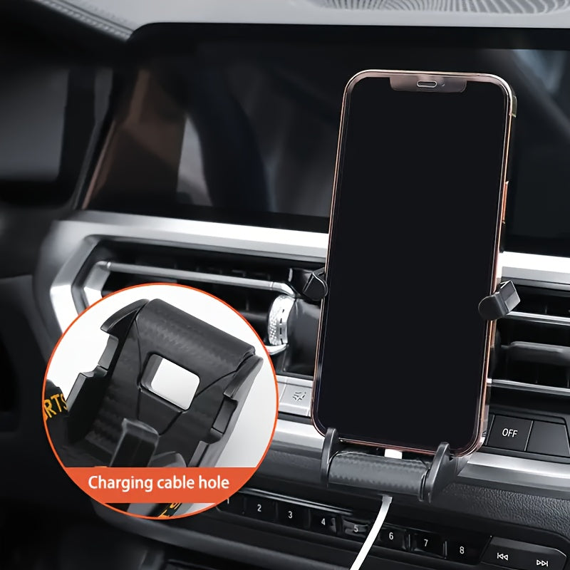 Universal Racing Seat Car Phone Mount ABS Vent Clip GPS Holder